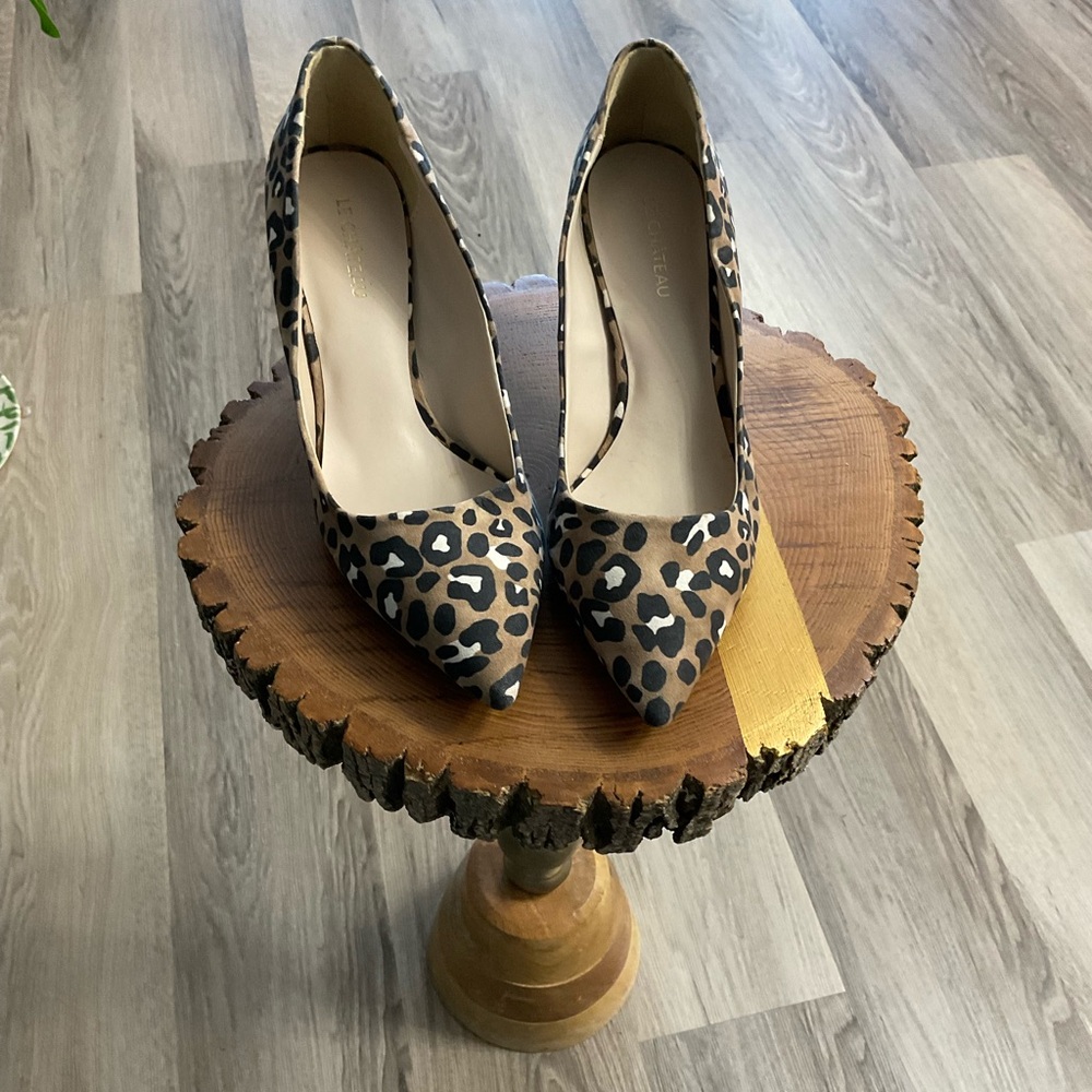 Leopard Print Women's Heels